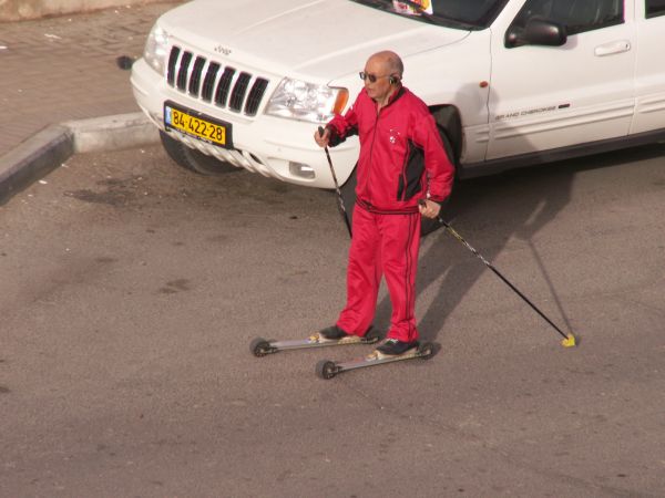 Road Skiing